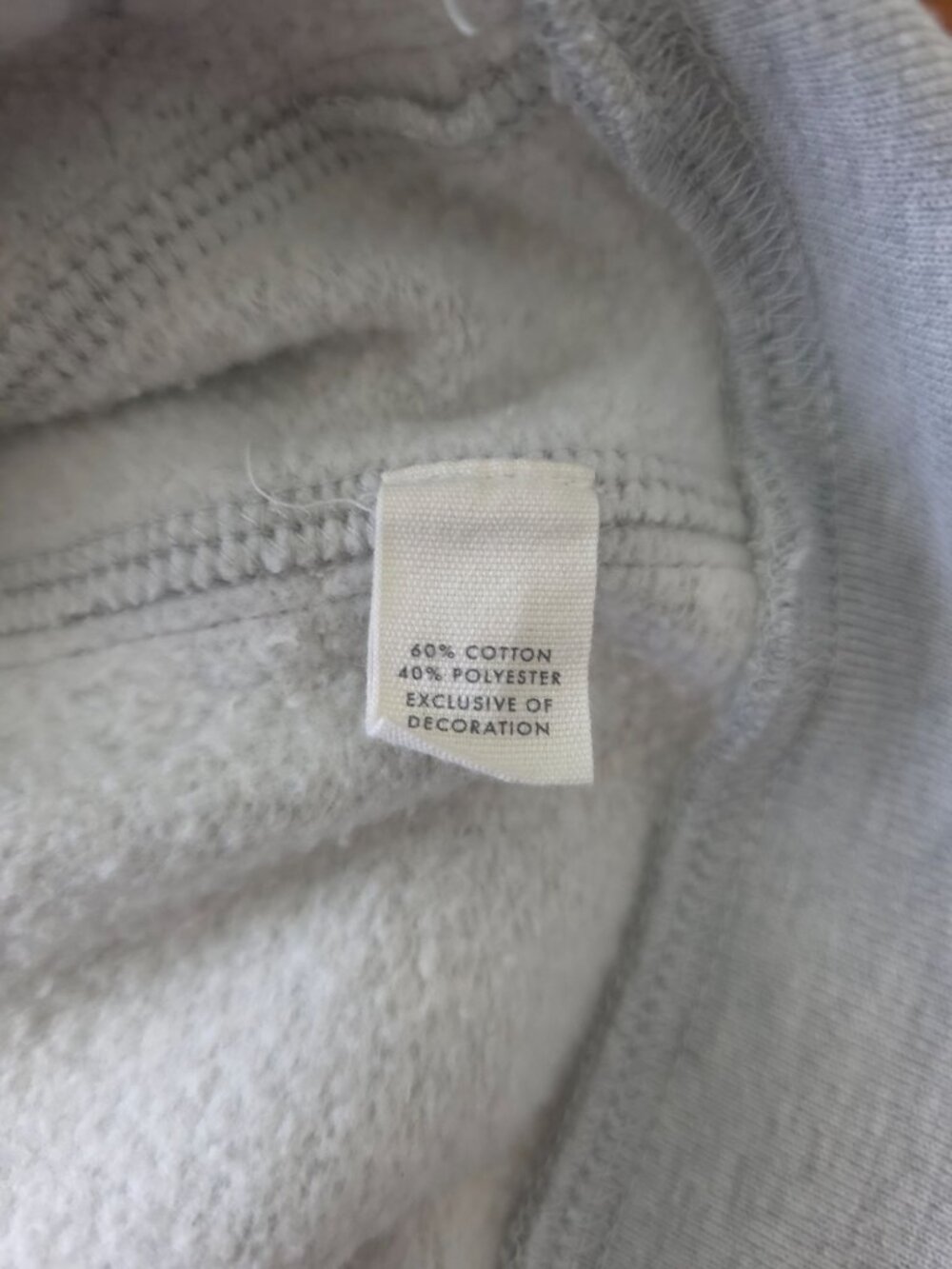 Gilly Hicks Sydney Gray Full-Zip Spell-Out Logo Soft Fleece Hoodie Women's Sz S - Picture 5 of 6